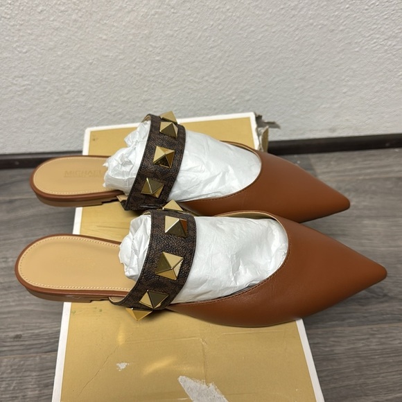 Michael Kors Women's Wren Studded Slip-On Flats - Picture 5 of 6